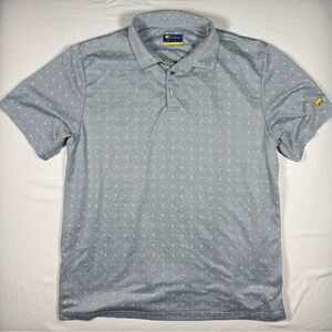 Jack Nicklaus Mens Golf Polo Shirt Bear Logo Size Large, EUC